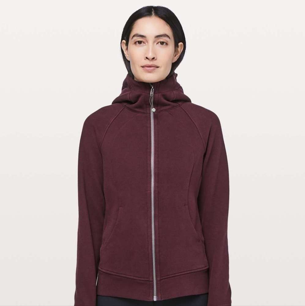 Lululemon Scuba Hoodie *Light Cotton FleeceDark Adobe size6